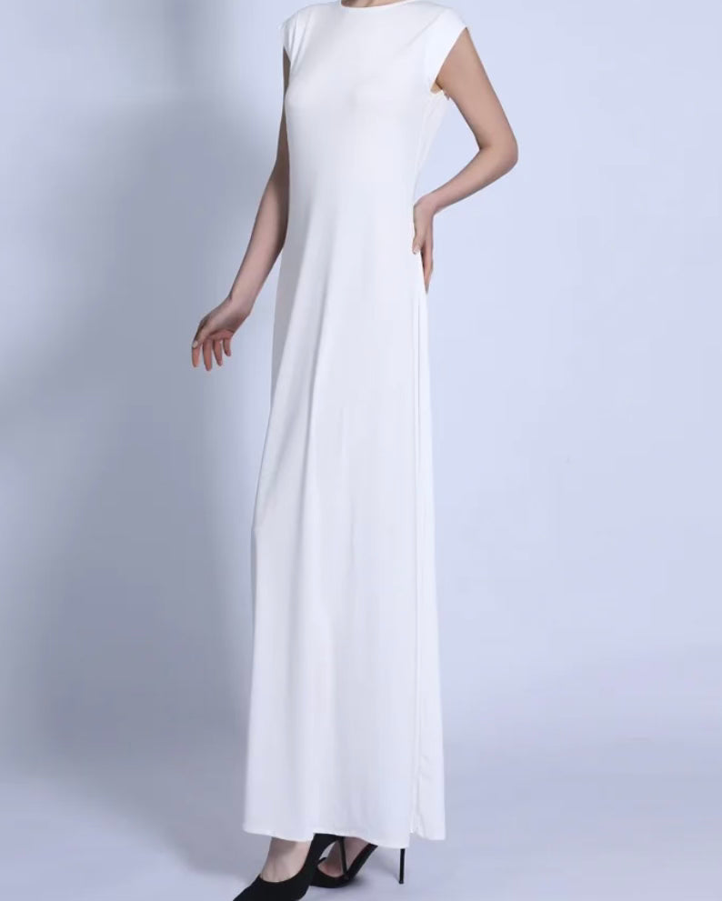 White Inner Slip Dress